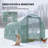 Walk-in Tunnel Greenhouse with 2 Support Rods-124615676