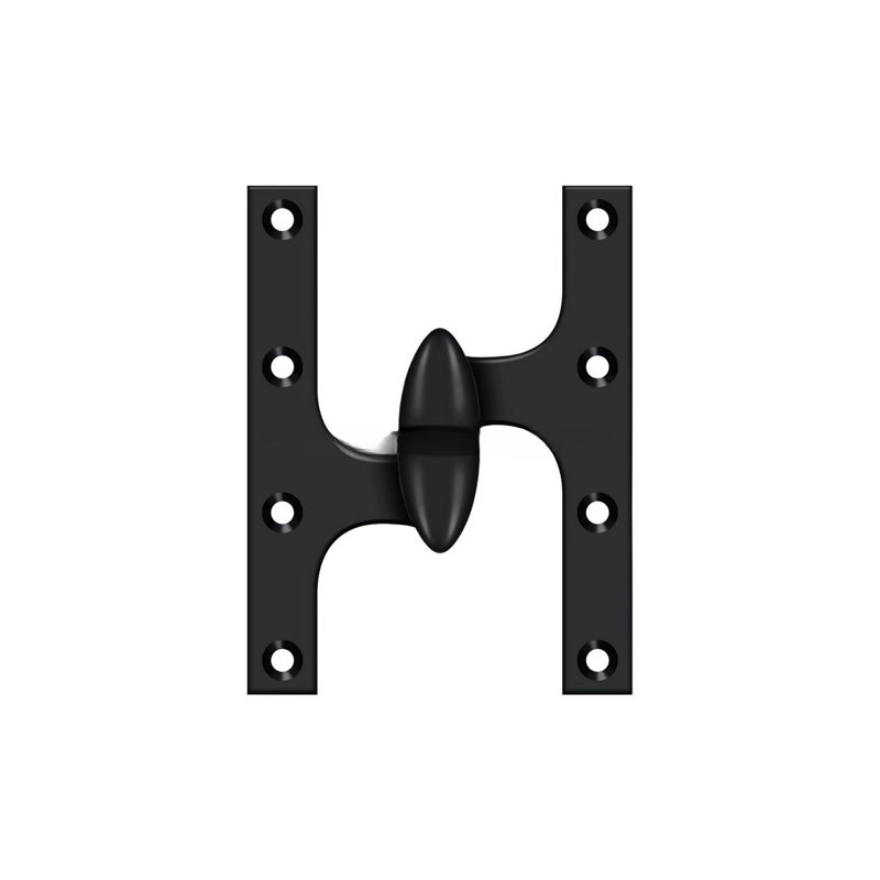 Hinge, Paint Black, Left Hand