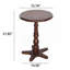 Petite table de bout ronde, table basse à piédestal-801328643