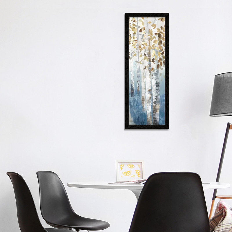New Path IV by Allison Pearce - Painting on Canvas, Black Framed, 152.4 cm H x 50.8 cm W