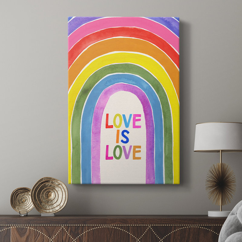 «Love Loudly», collection B - galerie sur mesure, H 60 po x l 40 po