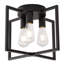 Iron Semi Flush Mount