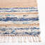 Tapis en jute / laine / coton tissé à la main Makensy en brun / bleu marine-2058957174
