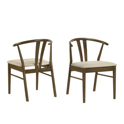 Merrimac Dining Chairs, Set Of 2, Walnut