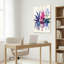 "Floral", art mural sur toile, ensemble de 1-1318702169