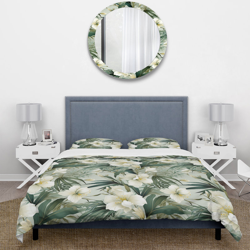 Literie Bamboo Whispers, Housse de couette pour très grand lit et 2 très