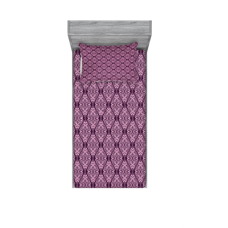 Ensemble de draps Victorian, Ensemble de draps pour lit simple TG avec drap-hou