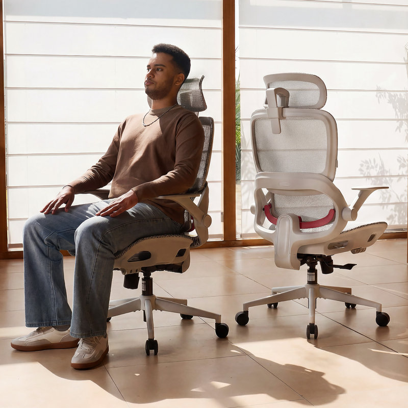 Office Chair with Headrest