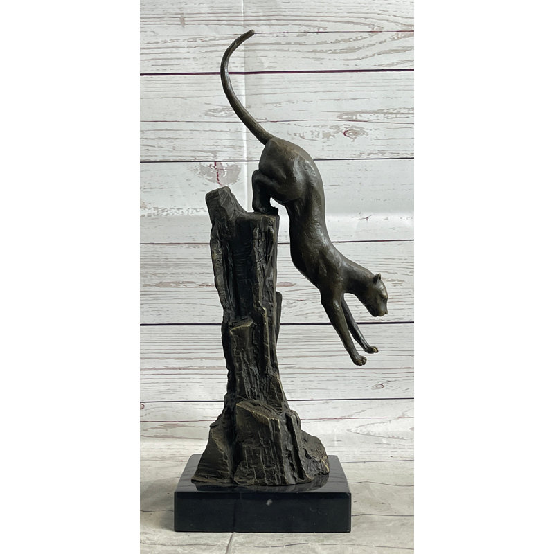 Statue de panthère cougar