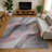 Premium Machine Washable Varasteh AMF1668 Swirls Rug-31083155