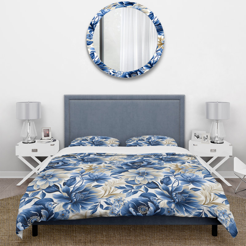 Ensemble de housse de couette Enchanted, Housse de couette pour grand lit et 2 taies décor