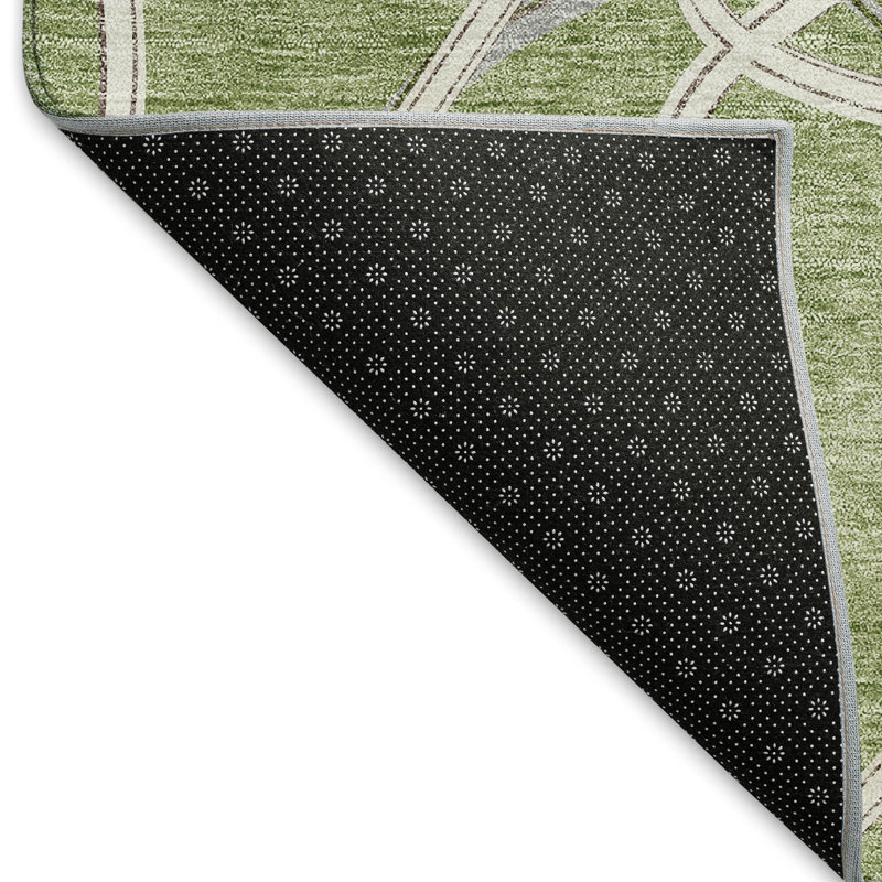 Tapis aloès de qualité supérieure lavable à la machine Prisco, Rectangle 10' x 14'