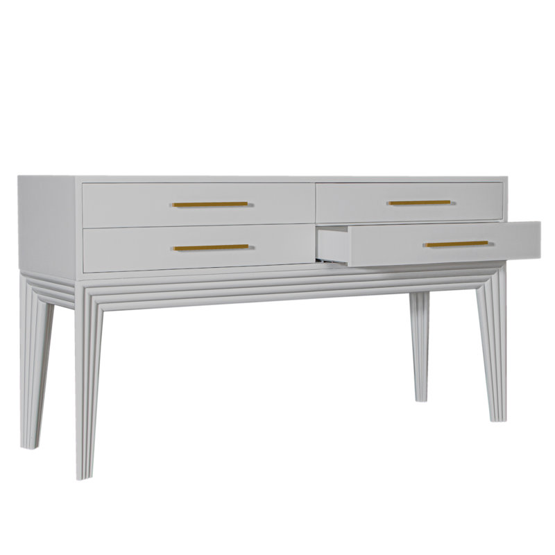 Barcelona Console Table, Light Gray