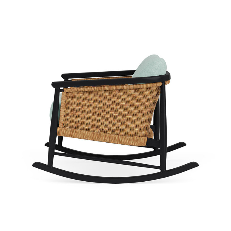 Galloway Outdoor Rocker Chair, Demo Mist