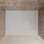 Receveur de douche rectangulaire extra-plat OVE Lenora 122 cm x 91 cm avec bonde latérale dissimulée, blanc uni-136146375