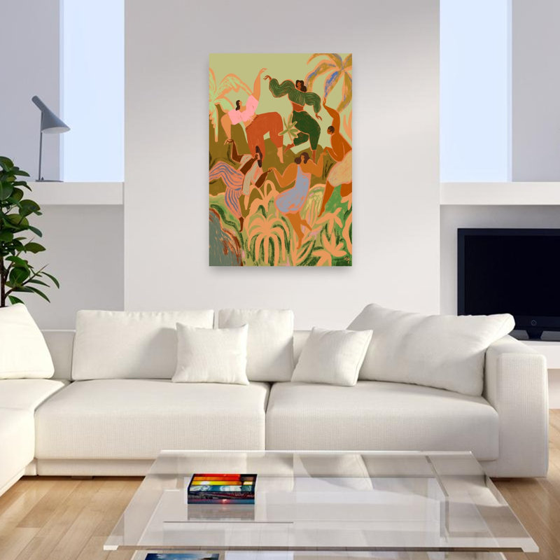 Impression d'art mural printanier, 48" H x 32" W