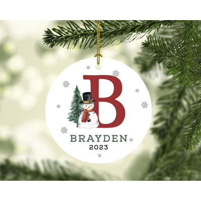 0.1'' Holiday Shaped Ornament