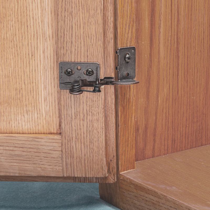 3/8" Inset Hinge, Oil Rubbed Bronze