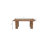 Lia Dining Table Dark Brown