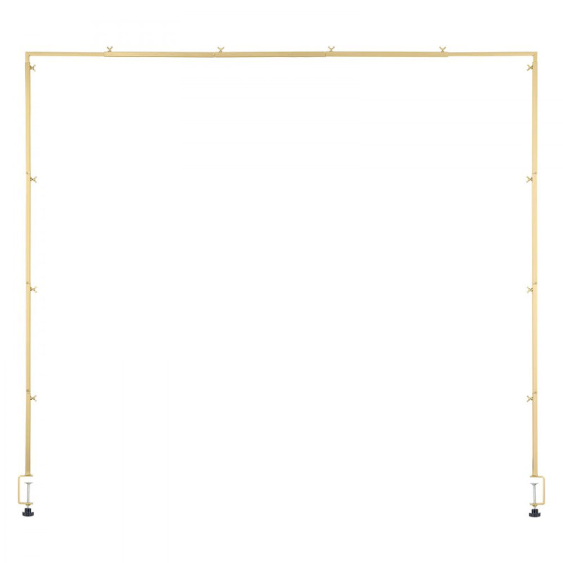Metal Over The Table Rod Stand, Gold