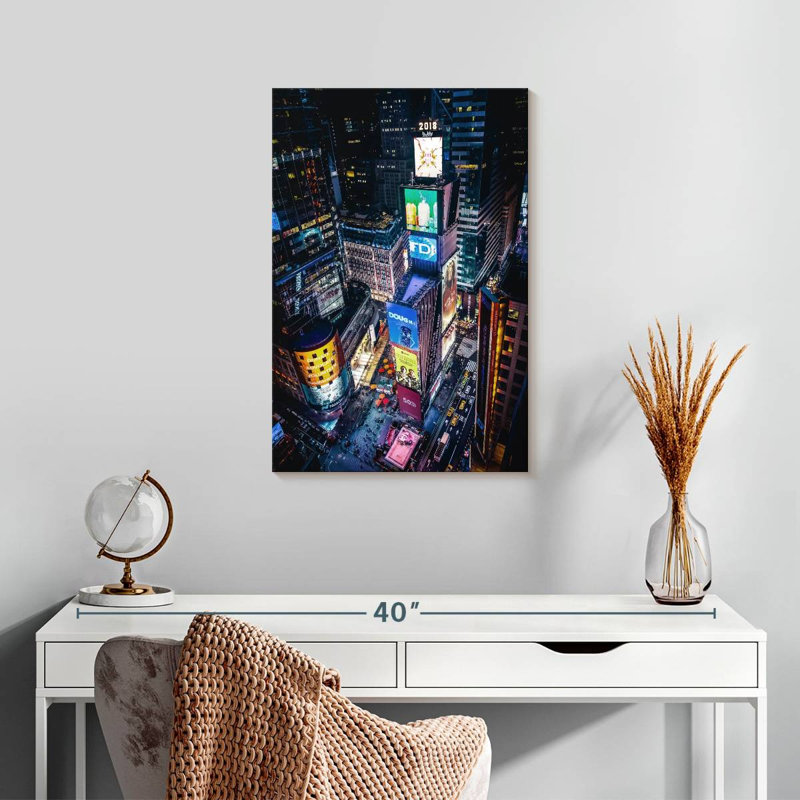 Aime New York Electronic Ads, 24" H x 16" W