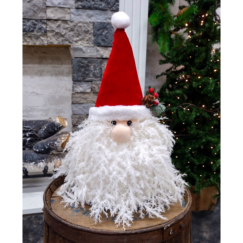Père Noël barbe étincelante