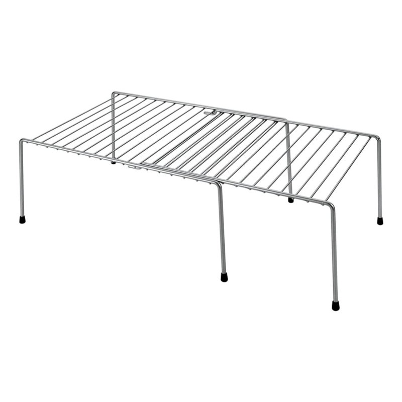 Orchimont Metaltex Expandable Storage Rack Adapto, Silver