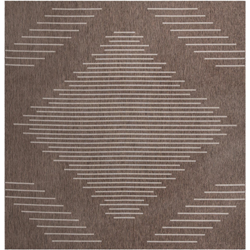Wallington Striped Indoor Rug, Square 13'