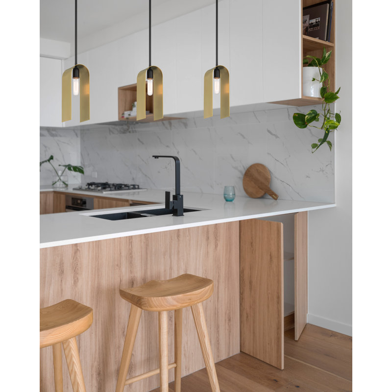 Luminaire suspendu unique à 1 lumière