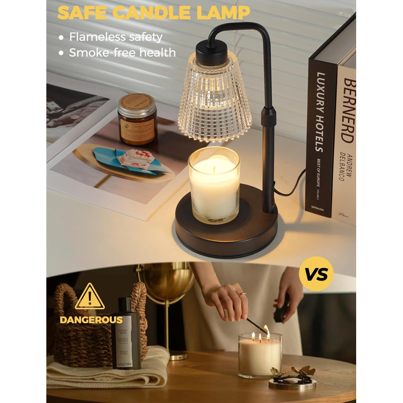 Candle Heating Lamp With Timed Dimming
