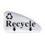 Poubelle et bac de recyclage 30 gallons