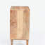 Table de chevet en bois naturel