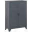Armoires garde-manger multifonctionnelles en acier, design industriel chic pour un usage domestique