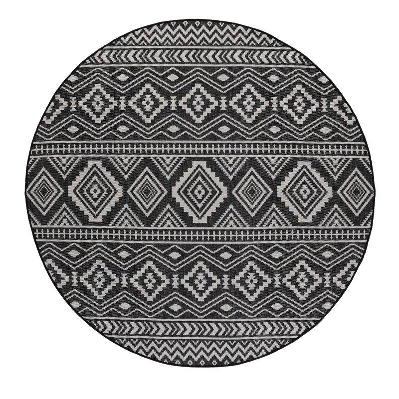 Waikiki Indoor / Outdoor Rug, Round 6'7"