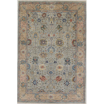 Transitional One-of-a-Kind Rectangle 6' X 9' Wool Area Rug