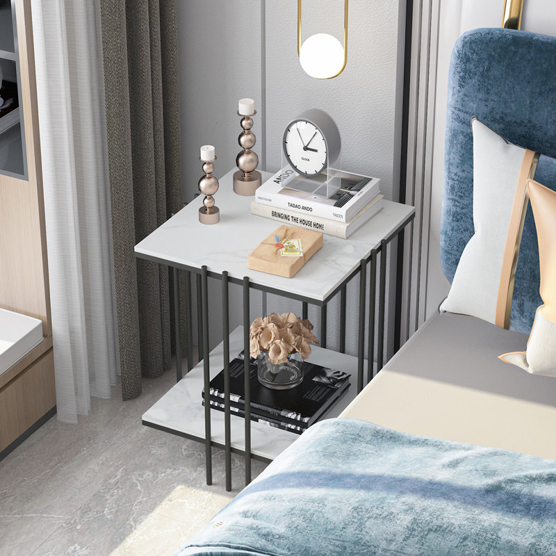 Table de bout avec rangement Colturo