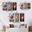 Glorious Autumn Tree In The Countryside - 3 pièces sur toile-354126490-354126493
