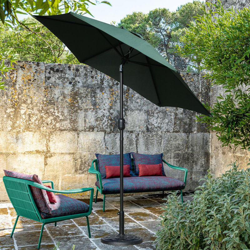 Parasol de marché Bohon 7'6, Vert