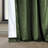 Botmund Grommet Heritage Plush Velvet Room Darkening Curtains - Single Panel Drapes-1104782630-1104782625