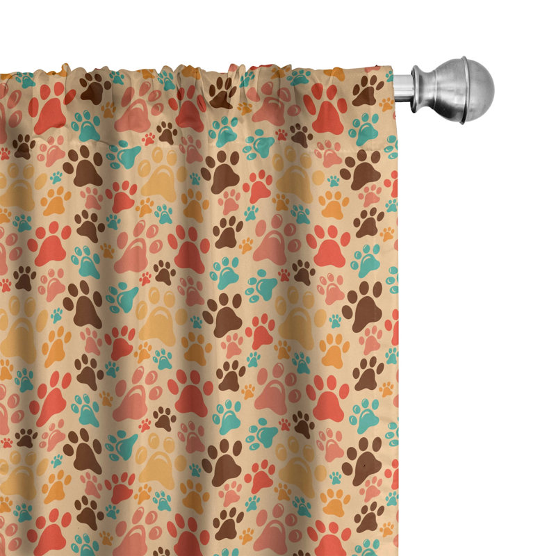 Semi-Sheer Rod Pocket Sliding Panel, 28" x 95"