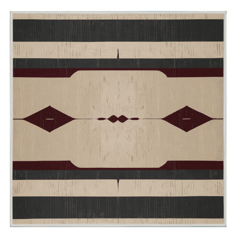 Vintage Vista Rug, Square 5'