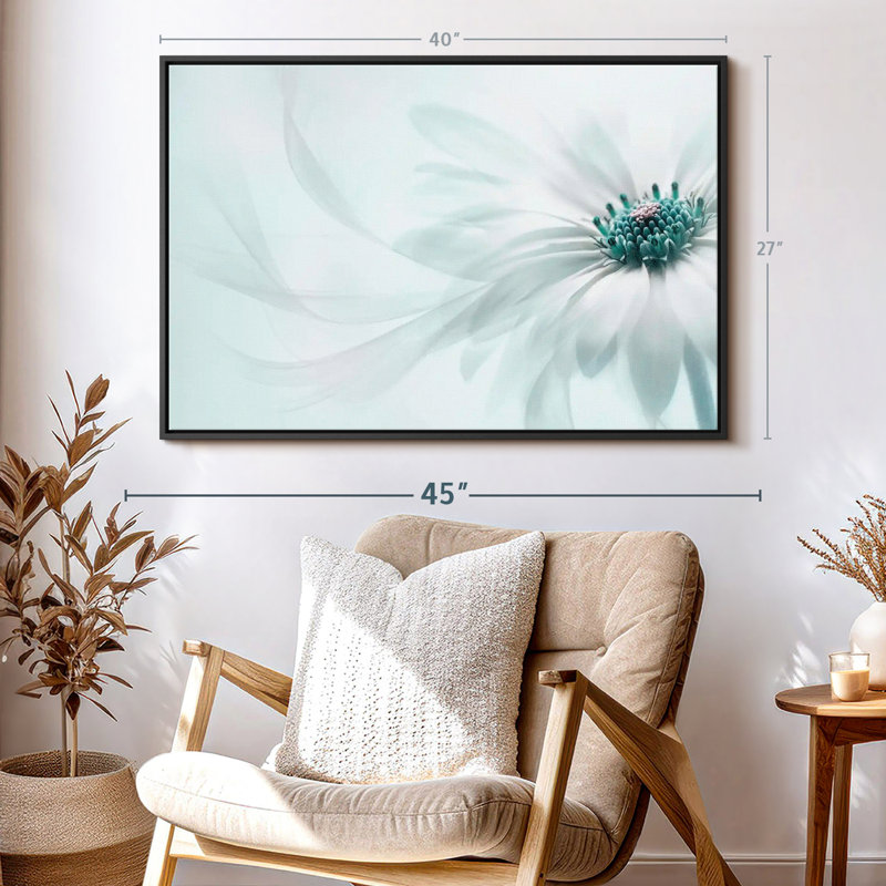 Impression sur toile translucide Cape Daisy, H 27 po x l 40 po