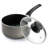 Oster 2.5 Qt Grey Nonstick Aluminum Saucepan with Lid