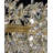 Bouquet 18-Light Rectangular Crystal Chandelier - Gold