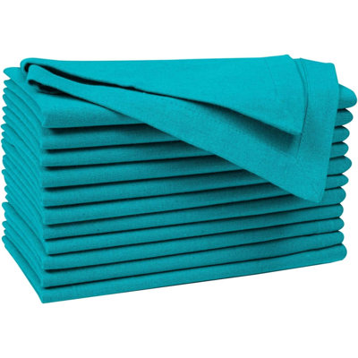 Multi Salsa Stripe Yellow 100% Cotton Cloth Dinner Napkins 