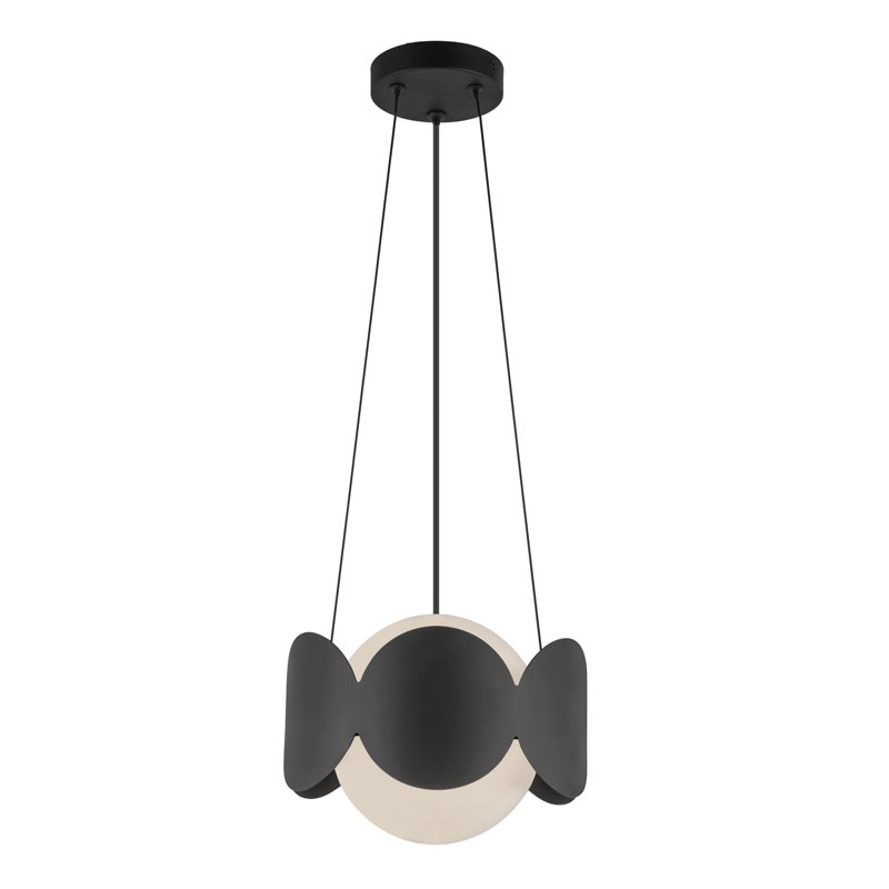 Ciel 1 - Light Pendant, Black/White, Black