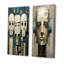 L'art de la robotique - ensemble de 2 reproductions d'art mural robot-440970916-440970913