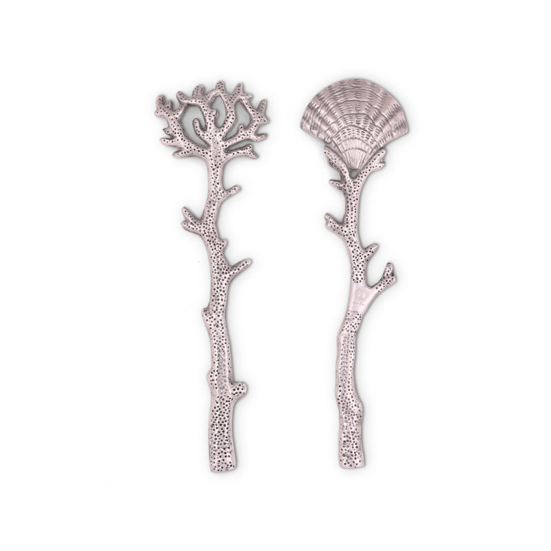 Coastal Salad Servers