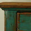 Armoire de couloir verte