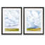 «Ocean Eye I» par Vincent Van Gogh - ensemble de 2 reproductions d'art encadrées-1445694706-1445694701-1445716797